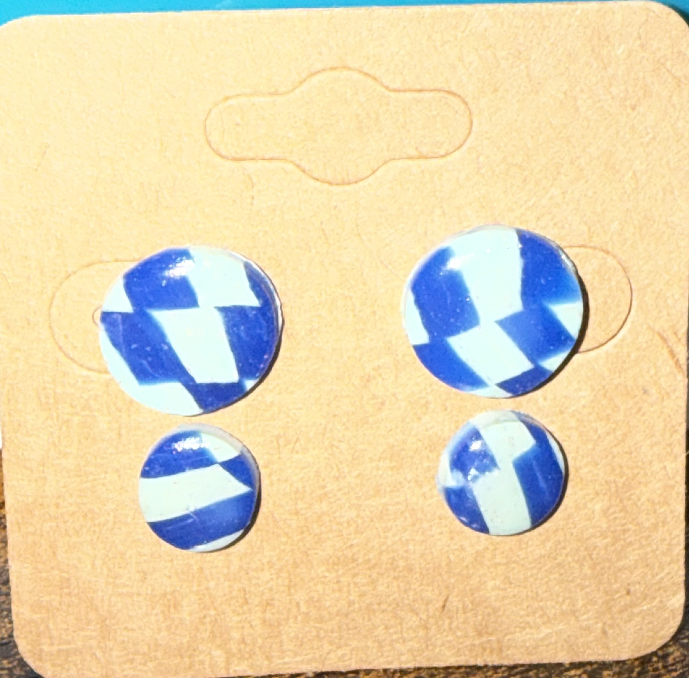 Blue Checkered