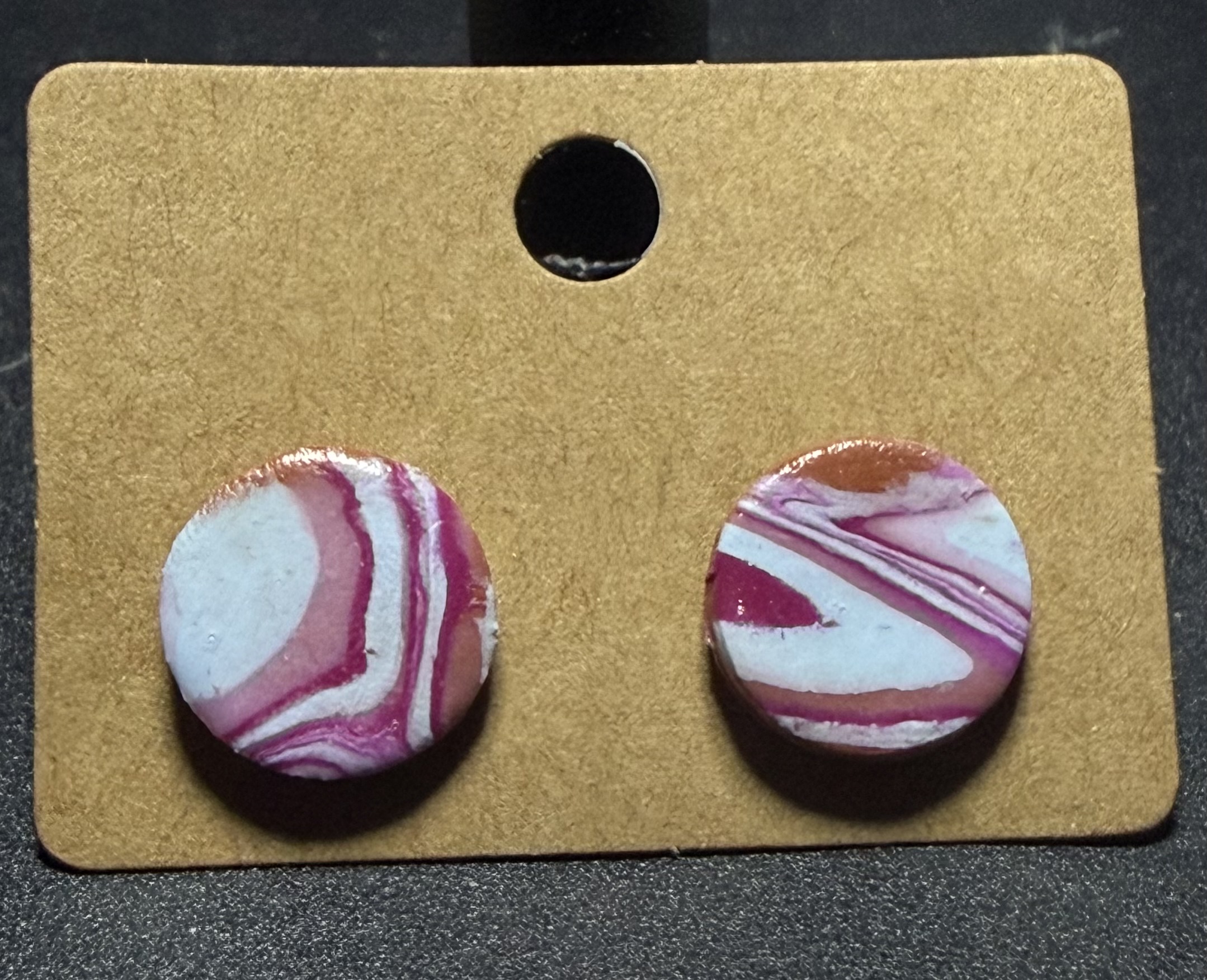 Pink and Blue swirl